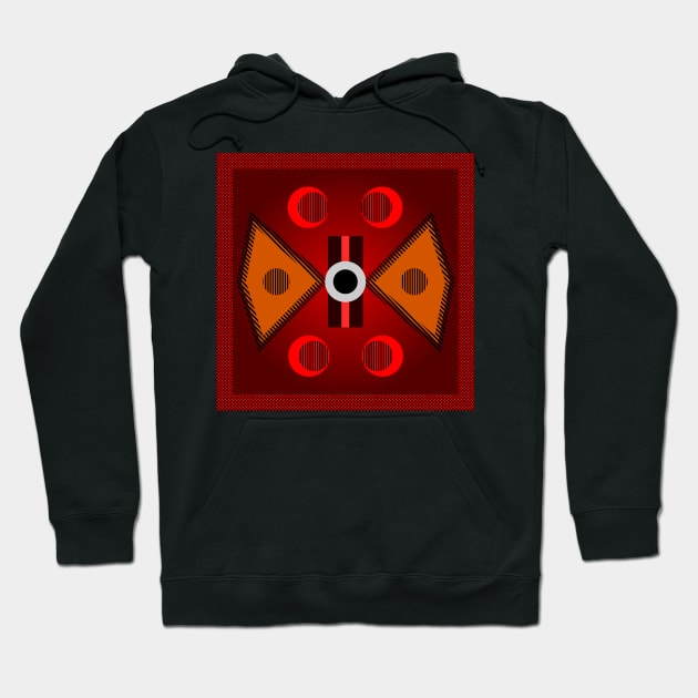 Minimalist bauhaus strokes Hoodie by Dauri_Diogo